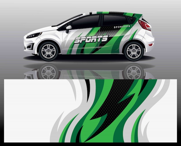 Auto aufkleber wrap design