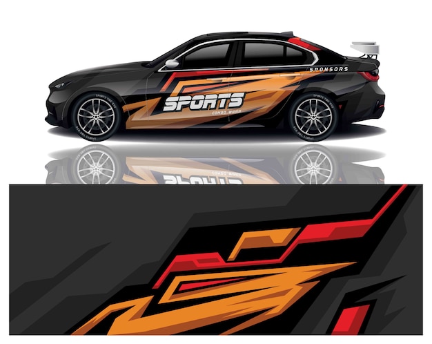 Auto Aufkleber Wrap Design