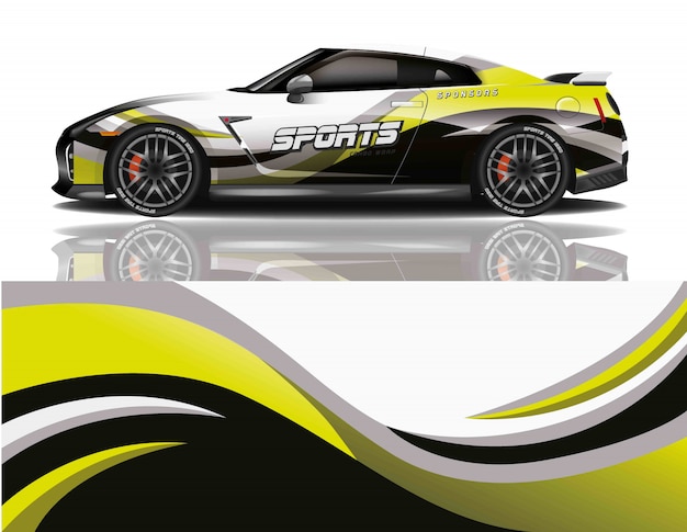 Auto Aufkleber Wrap Design