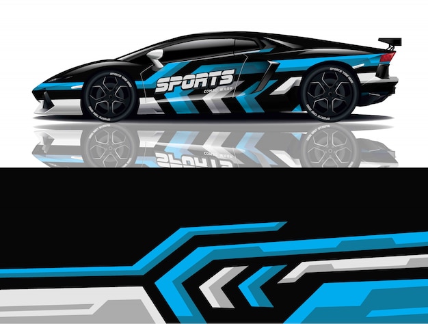 Auto Aufkleber Wrap Design