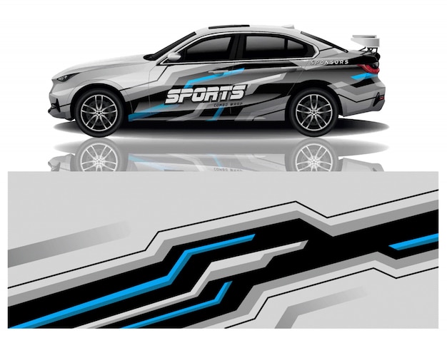 Auto aufkleber wrap design