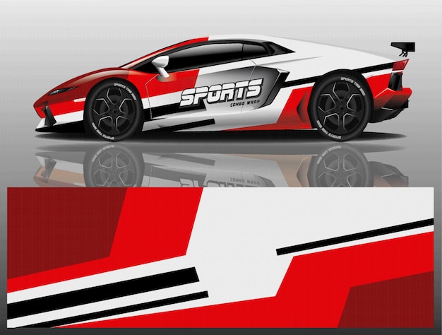 Auto aufkleber wrap design