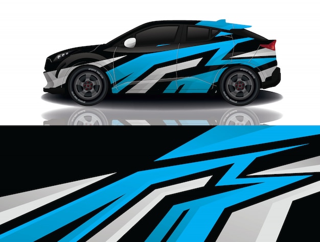 Auto aufkleber wrap design