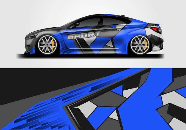 Auto aufkleber wrap design