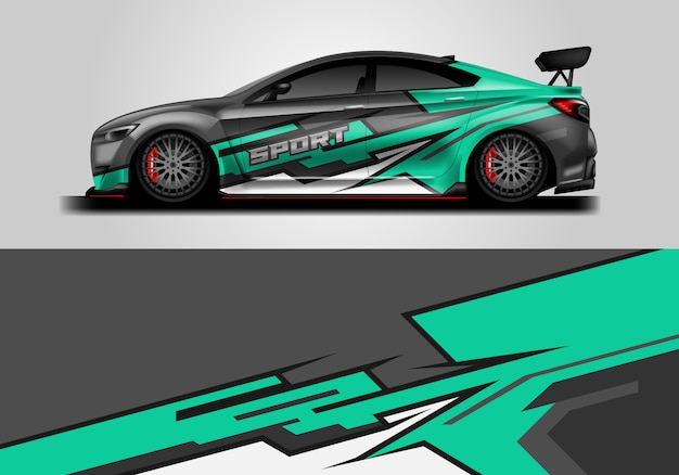 Auto aufkleber wrap design