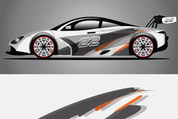 Auto aufkleber wrap design