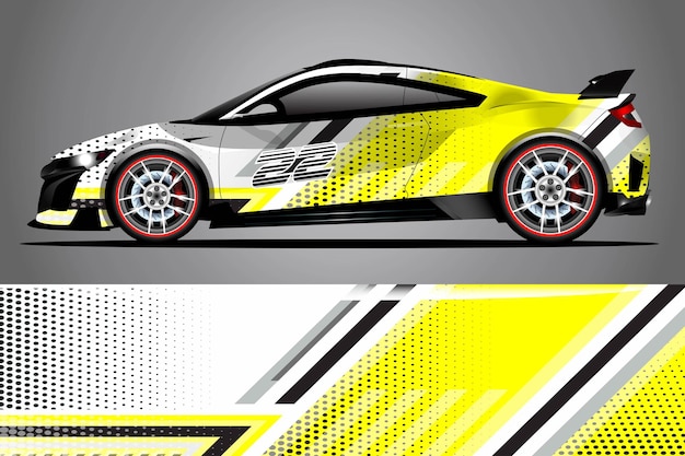 Auto Aufkleber Wrap Design