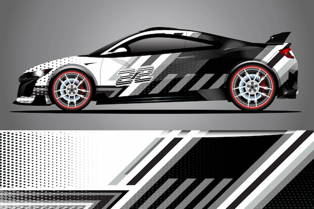 Auto Aufkleber Wrap Design