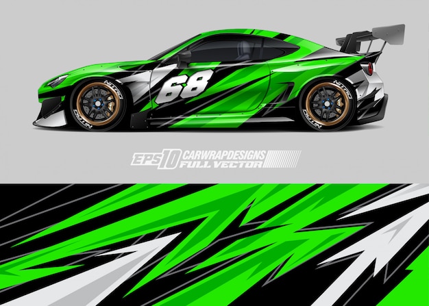 Auto aufkleber wrap designs