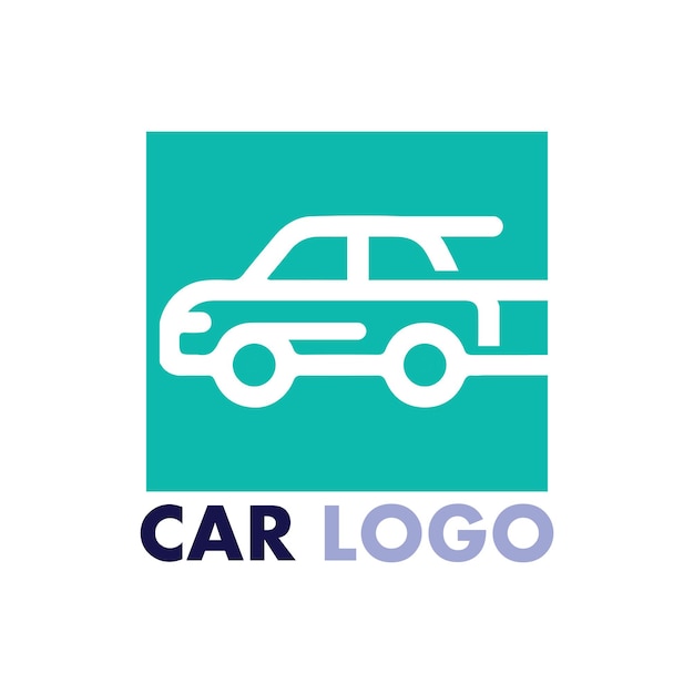 Auto-Auto-Logo-Design mit Konzept-Sportwagen-Fahrzeug-Symbol silhouetteVector Illustration Design-Vorlage