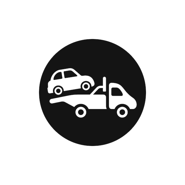 Auto-Evakuierungsvektor-Symbol
