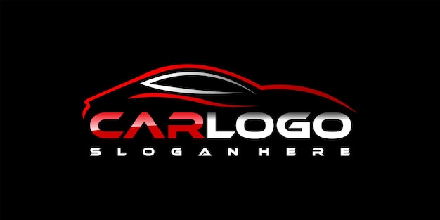 Auto logo design vorlage