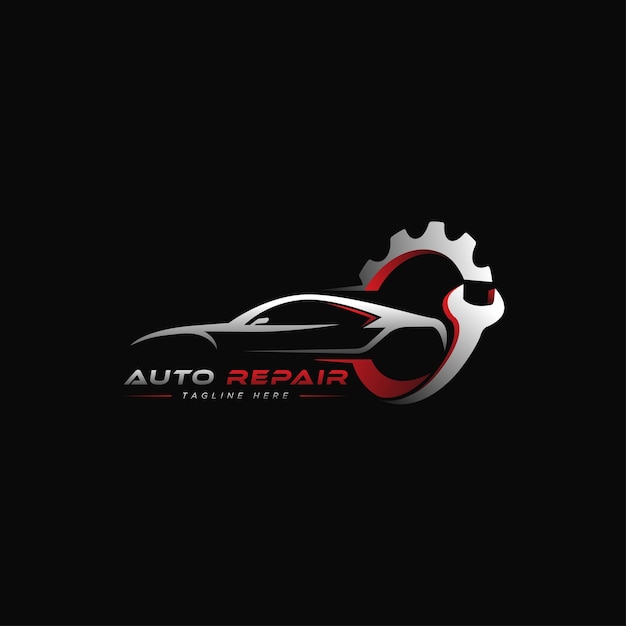 Vektor auto-reparatur-logo-template-design vektor-illustration