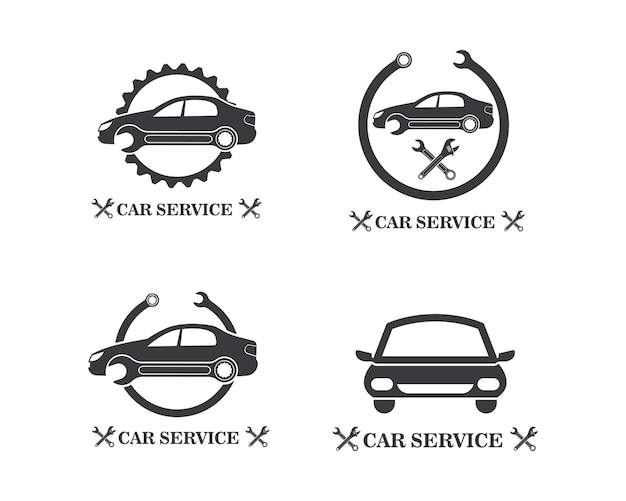 Auto-service-logo-symbol-vektor-illustration-vorlage