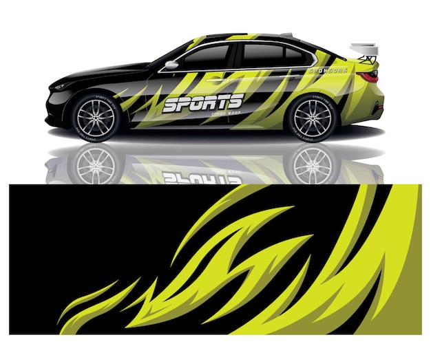 Auto sport aufkleber wrap