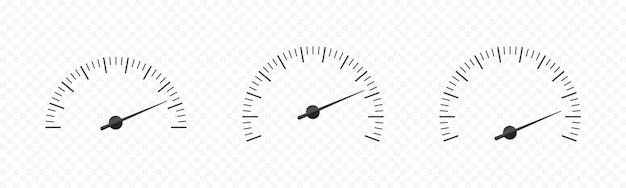 Auto-tachometer auto-armaturenbrett auto-geschwindigkeitsanzeige-symbol isolierte vektorgrafik