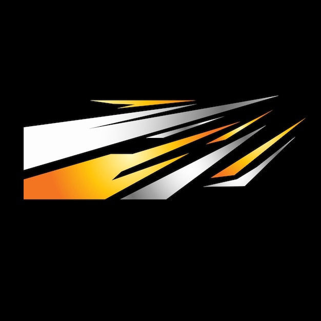Auto-Wrap-Design-Vektor Livery-Design für Rennfahrzeuge Bus-Hatchback