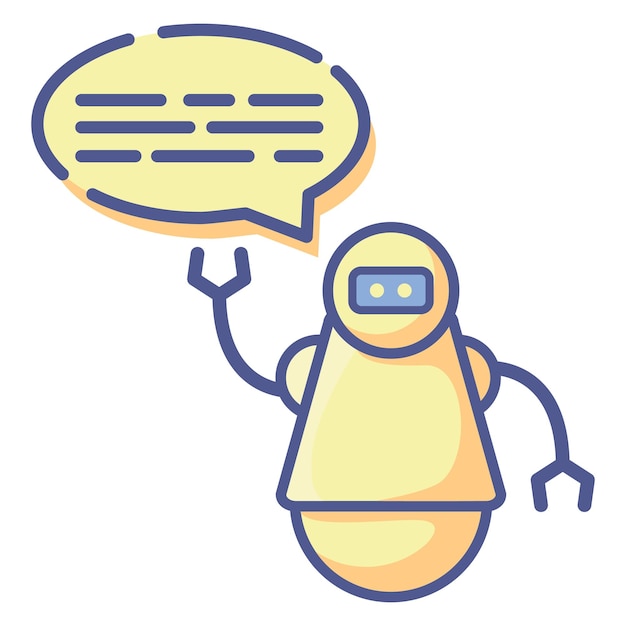 Automatisierter chatboot-assistent für kundender virtuelle berater auf den websites