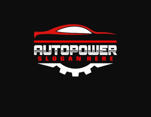 Vektor autorennen logo