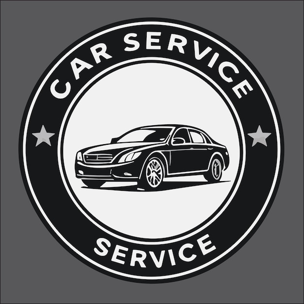 Vektor autoservice-logo