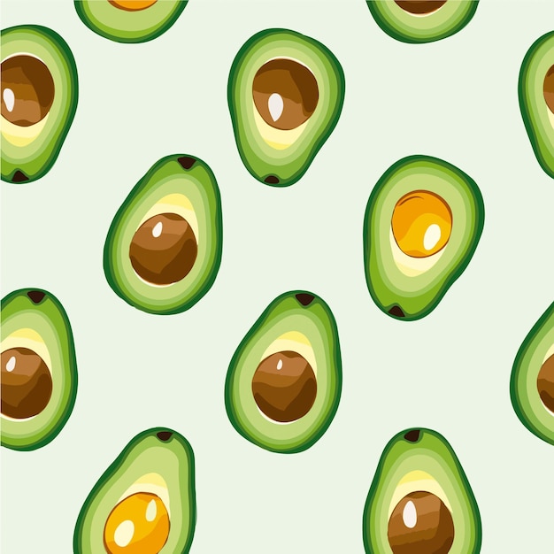 Avocado-Muster