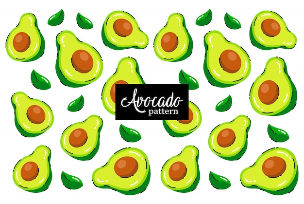 Avocado-Muster