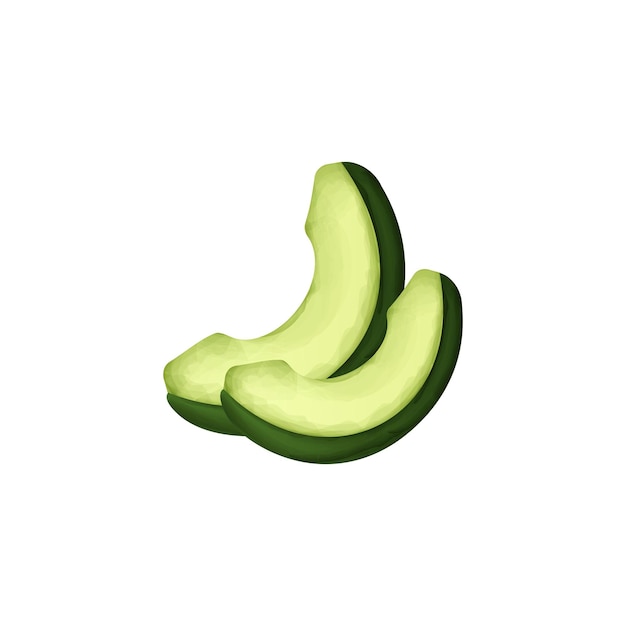 Vektor avocado