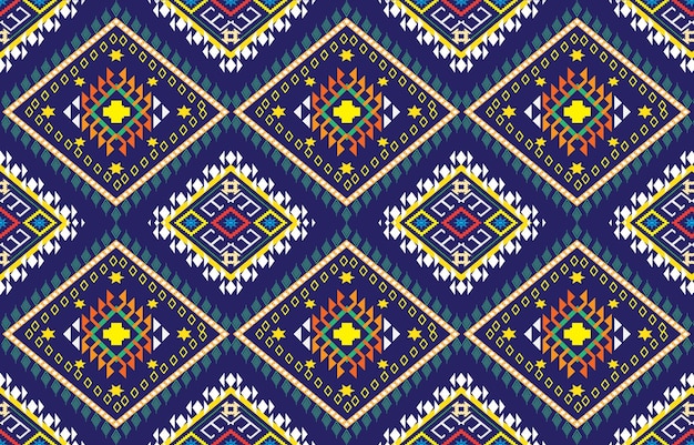 Aztekische Motive Vektor nahtloses Musterdesign. Hintergrundillustration einer Stammes- Musterschablone