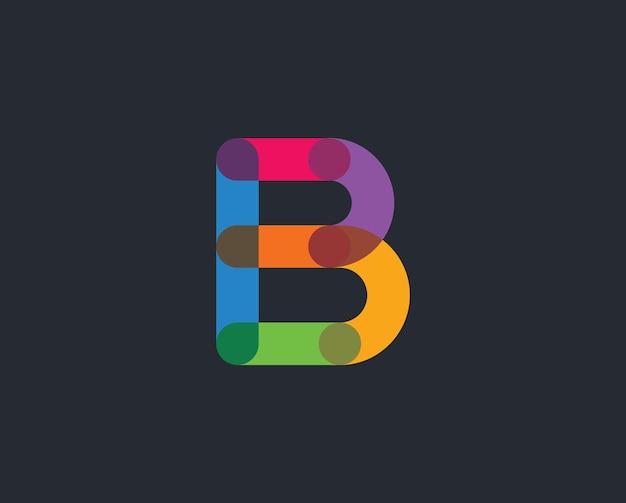 B-Alphabet-Logo-Design Vektor