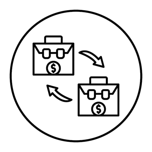 B2B-Marketing-Vektorillustration