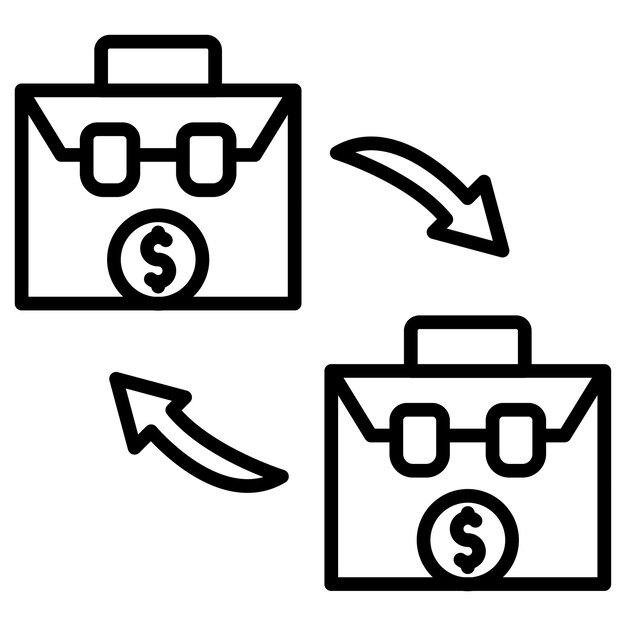 B2B-Marketing-Vektorillustration