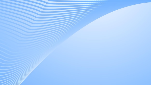 Baby-Blau-Gradient mit kurvenförmiger Abstrakt-Hintergrund als Hintergrund
