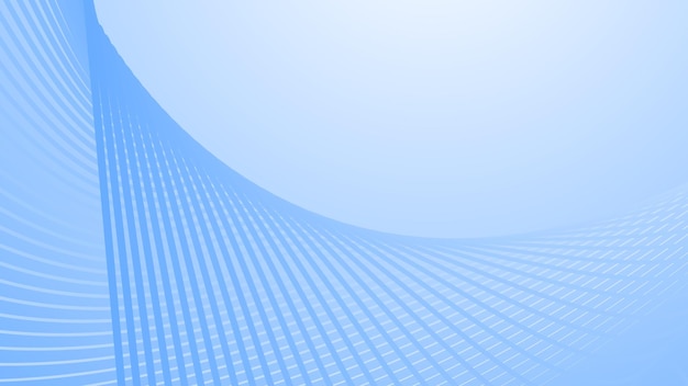 Baby-Blau-Gradient mit kurvenförmiger Abstrakt-Hintergrund als Hintergrund