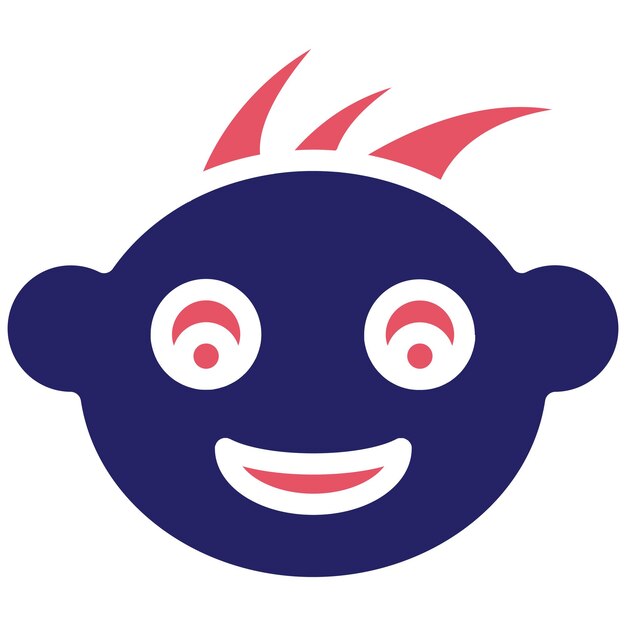 Baby Boy-Vektor-Ikonen-Illustration des Baby-Ikonensets