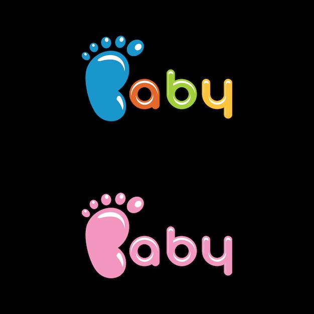 Baby-fuß-symbol