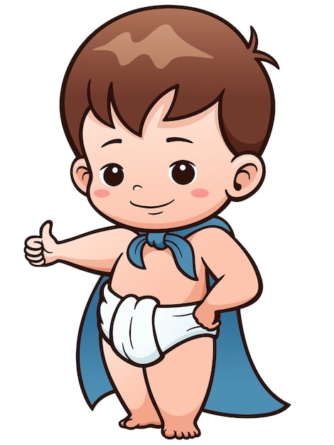 Baby superheld cosplay charakter