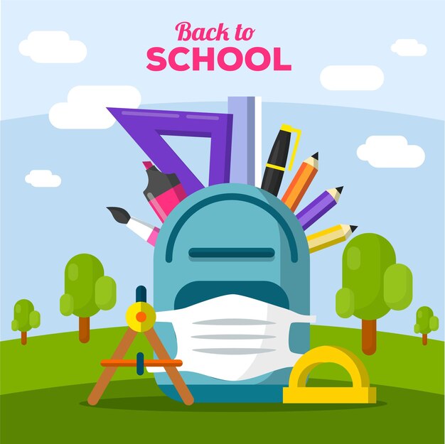 Back to school Hintergrund