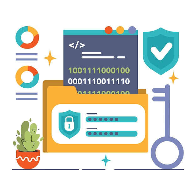 Backend-Entwicklung Codierung von Software-Engineering oder Programmierungssoftware Skriptentwicklung Flach