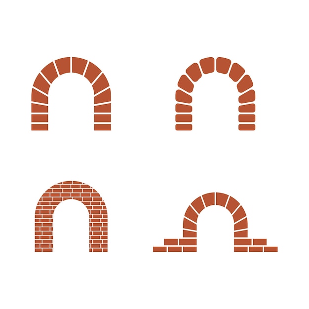 Backsteinmauer-logo-vektor