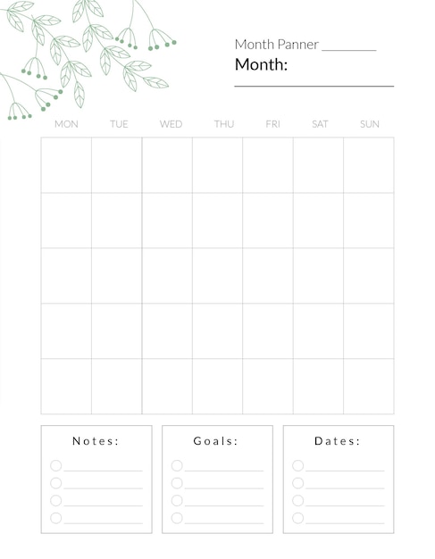 Badget-Planer-Vorlage Monatlicher und wöchentlicher Budgetplaner Monatlicher Planer-Kalender
