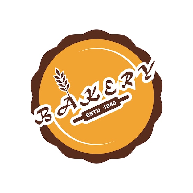 Bäckerei-logo-vorlage-vektor-illustration