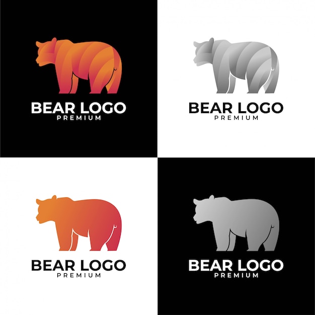 Bär logo design set