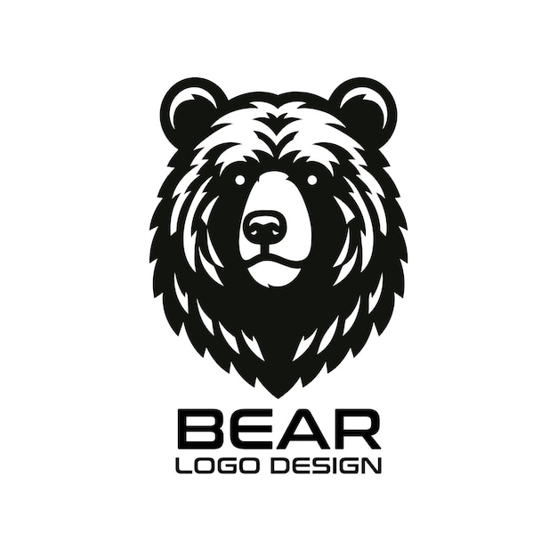 Bären-Vektor-Logo-Design