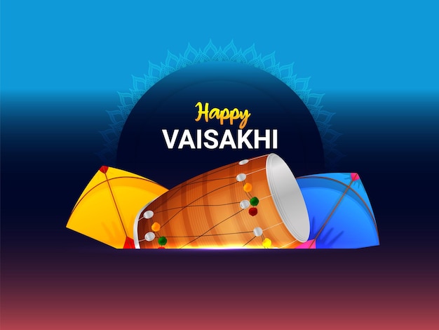 Vektor baisakhi ist ein indisches sikh-festival.