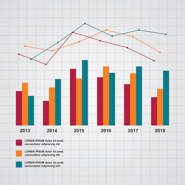 Balkendiagramm-diagramm-diagramm-statistische geschäftsinfografik