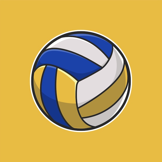 Ball Volly Illustration