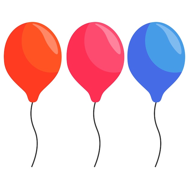 Ballon-illustrationsdesign