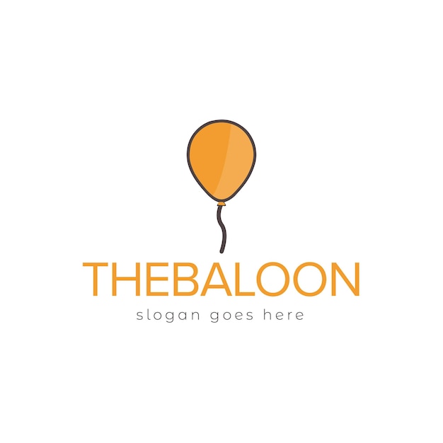 Ballon-Vektor-Logo-Design