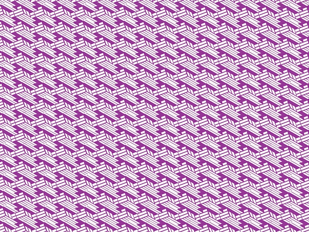 Bambusweben für traditionelle ländliche Hintergrundelemente Panorama lila Weidenmatte wiederholen Textur