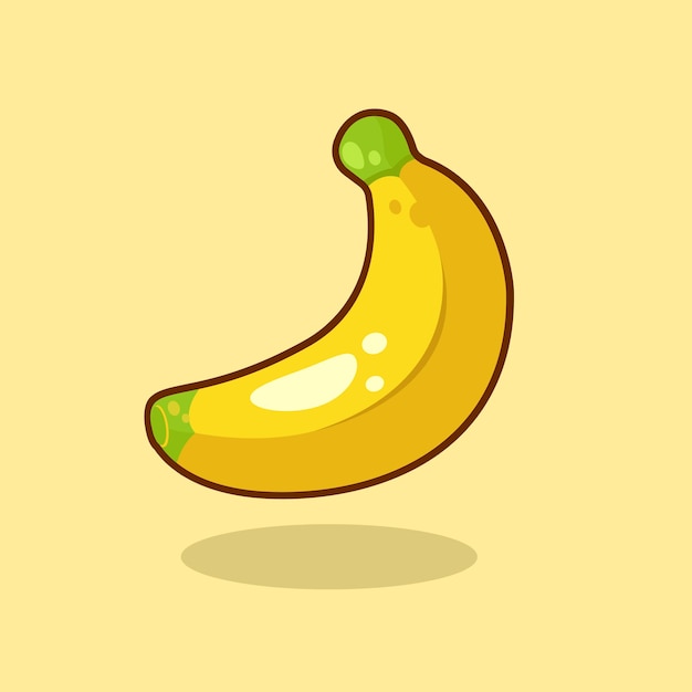 Bananen-Cartoon-Illustration